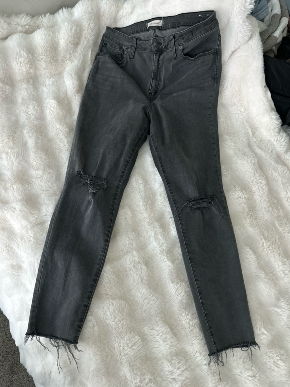 Madewell Curvy high rise skinny jeans